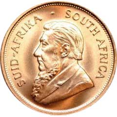 One Ounce Krugerrand - Obverse