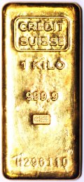 Credit Suisse 1 Kilo Gold Bar