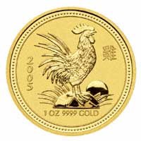 Roosters - 2005 Australian Chinese Lunar Calendar Bullion Coins