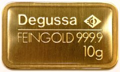 Degussa Gold Bars