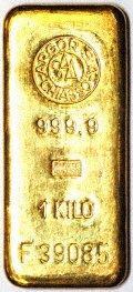 Argor Chiasso 1 Kilo Gold Bar