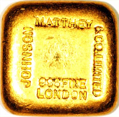 Our Johnson Matthey 5 Tola Cast Gold Bar Photo