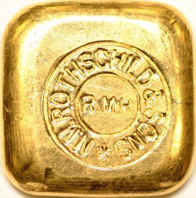 Rothschilds 50 Gram Gold Bar